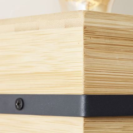 Aplică Brilliant BENNY 1xE27/40W/230V bambus