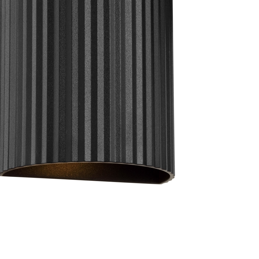 Aplică Brilliant UNDULA 2xGU10/10W/230V negru