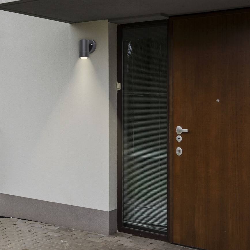 Aplică perete exterior 1xGU10/10W/230V IP44 negru