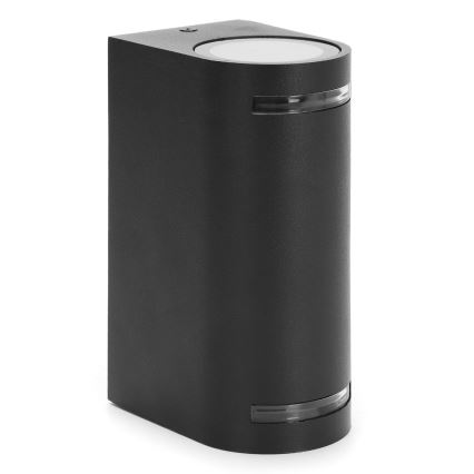 Aplică de exterior Aigostar 2xGU10/35W/230V negru IP54