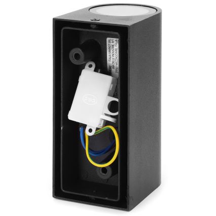 Aplică de exterior Aigostar 2xGU10/35W/230V negru IP54