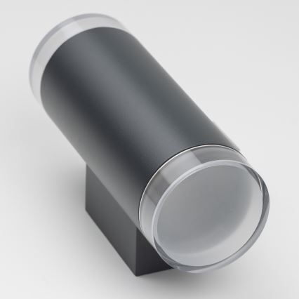 Aplică de exterior Brilagi MATERA 2xGU10/30W/230V antracit IP54