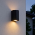 Aplică de exterior Brilliant JELANI 2xGU10/10W/230V IP44 negru