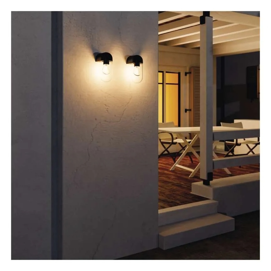 Aplică de exterior CASSIA 1xE27/15W/230V IP44