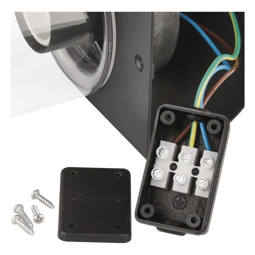 Aplică de exterior CASSIA 1xE27/15W/230V IP44