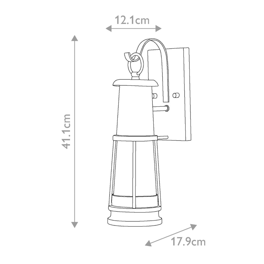 Aplică de exterior CHELSEA 1xE27/60W/230V IP44 Feiss