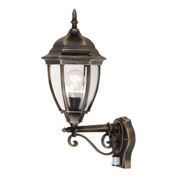 Aplică de exterior cu senzor 1xE27/100W/230V IP44 Rabalux