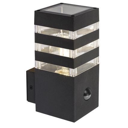 Aplică de exterior cu senzor 1xE27/12W/230V IP44 Rabalux