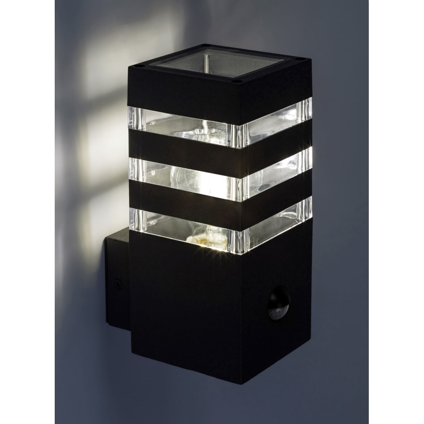 Aplică de exterior cu senzor 1xE27/12W/230V IP44 Rabalux