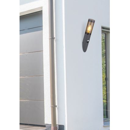 Aplică de exterior cu senzor 1xE27/15W/230V IP44 Globo