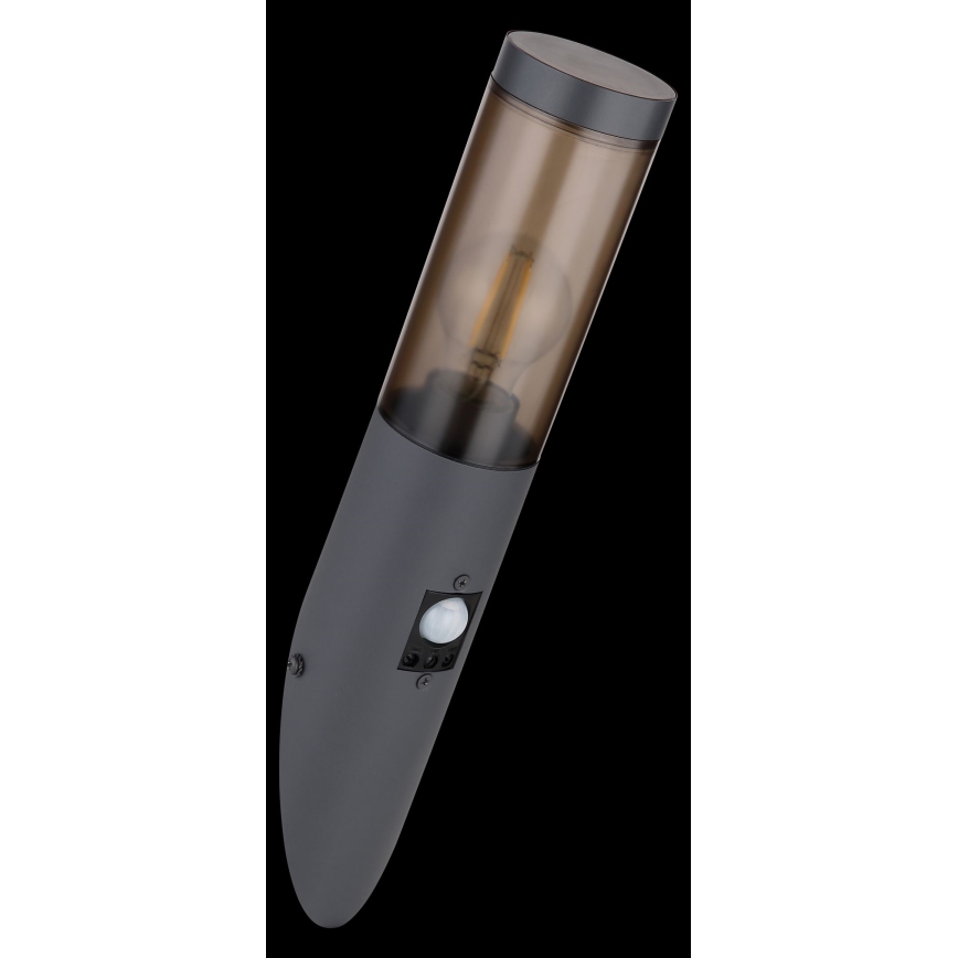 Aplică de exterior cu senzor 1xE27/15W/230V IP44 Globo