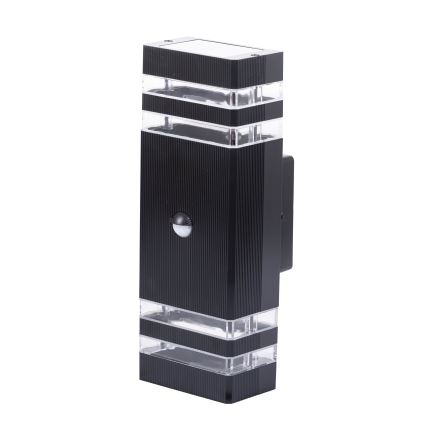 Aplică de exterior cu senzor BREZZA 2xGU10/35W/230V IP65