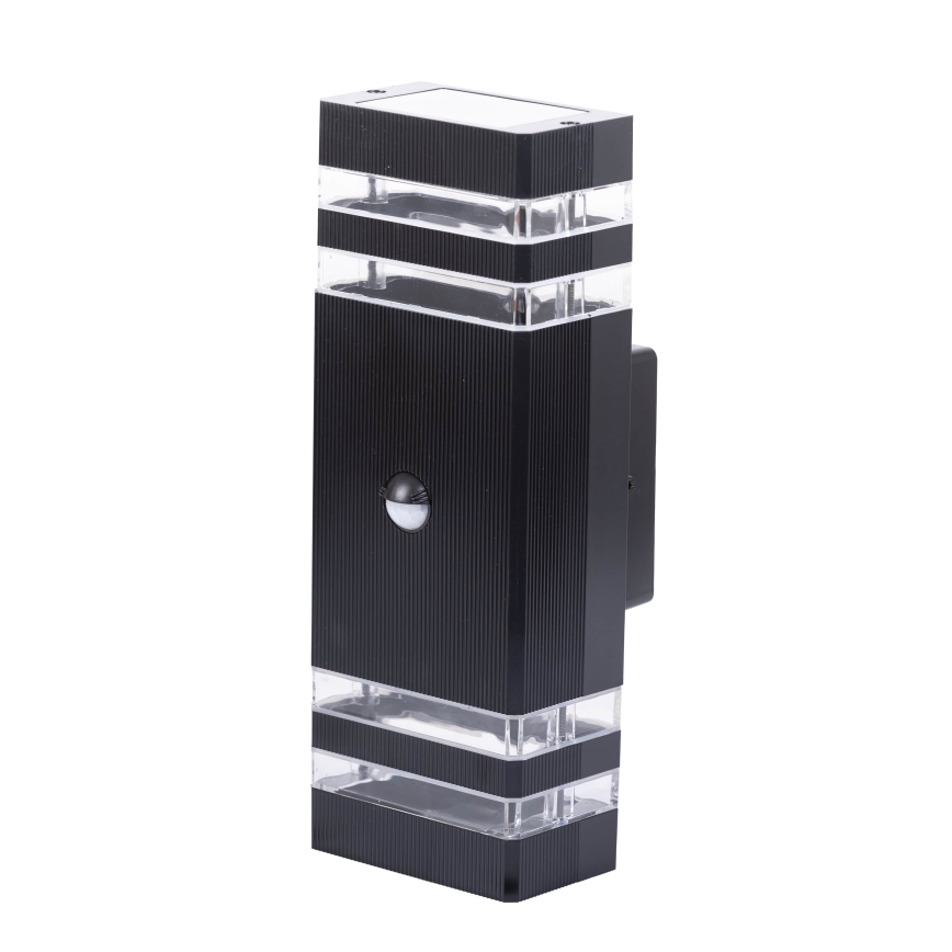 Aplică de exterior cu senzor BREZZA 2xGU10/35W/230V IP65