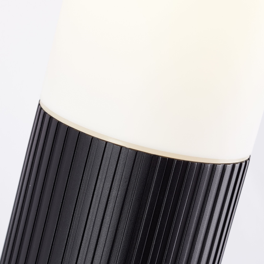 Aplică de exterior cu senzor Brilliant KALEO 1xE27/10W/230V IP44 negru