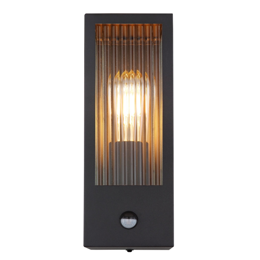 Aplică de exterior cu senzor 1xE27/60W/230V IP44 Globo