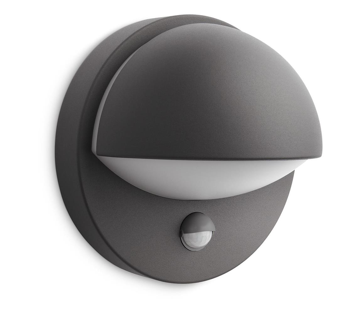 Aplică de exterior cu senzor JUNE 1xE27/12W/230V IP44 Philips