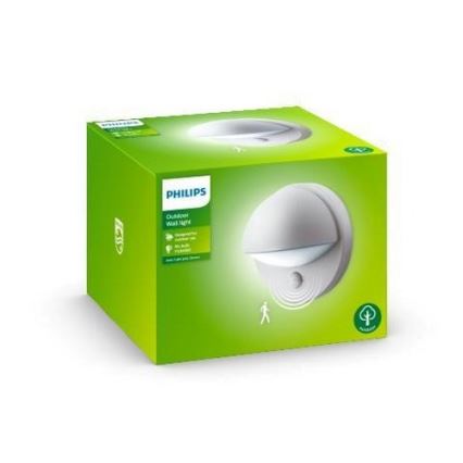 Aplică de exterior cu senzor 1xE27/12W/230V IP44 Philips