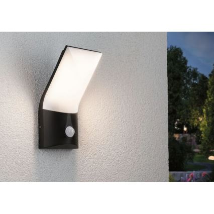 Aplică de exterior cu senzor LED/10W IP44 ADYA 230V Paulmann 94402