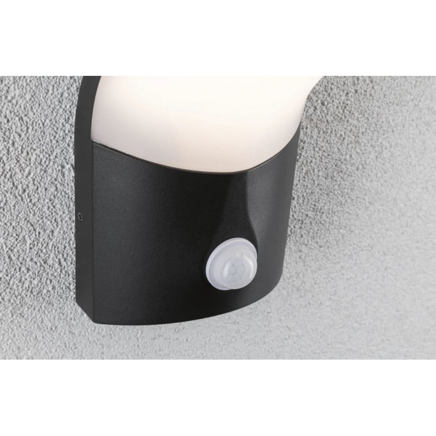 Aplică de exterior cu senzor LED/10W IP44 ADYA 230V Paulmann 94402