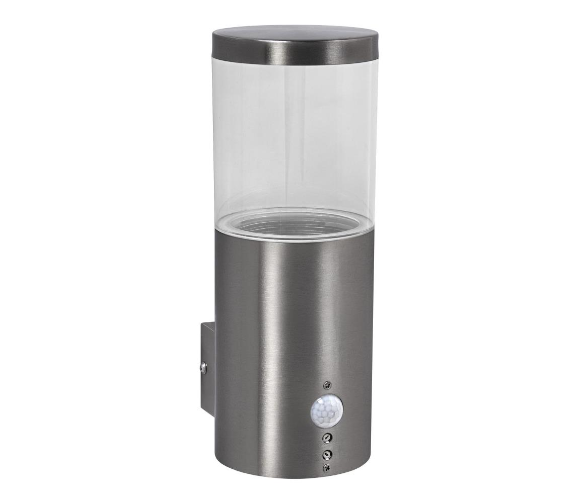 Aplică de exterior cu senzor Ledvance EBRO 1xE27/20W/230V IP44