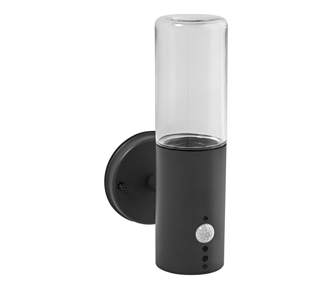 Aplică de exterior cu senzor Ledvance FIGO CYLINDER 1xE27/20W/230V