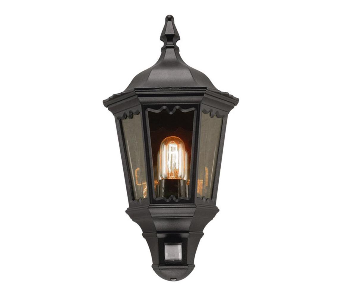 Aplică de exterior cu senzor MEDSTEAD 1xE27/100W/230V IP43 Elstead