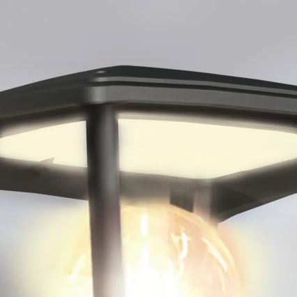 Aplică de exterior cu senzor Steinel 084769 L10S 1xE27/15W/230V IP44