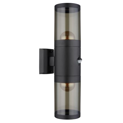 Aplică de exterior cu senzor 2xE27/40W/230V IP44