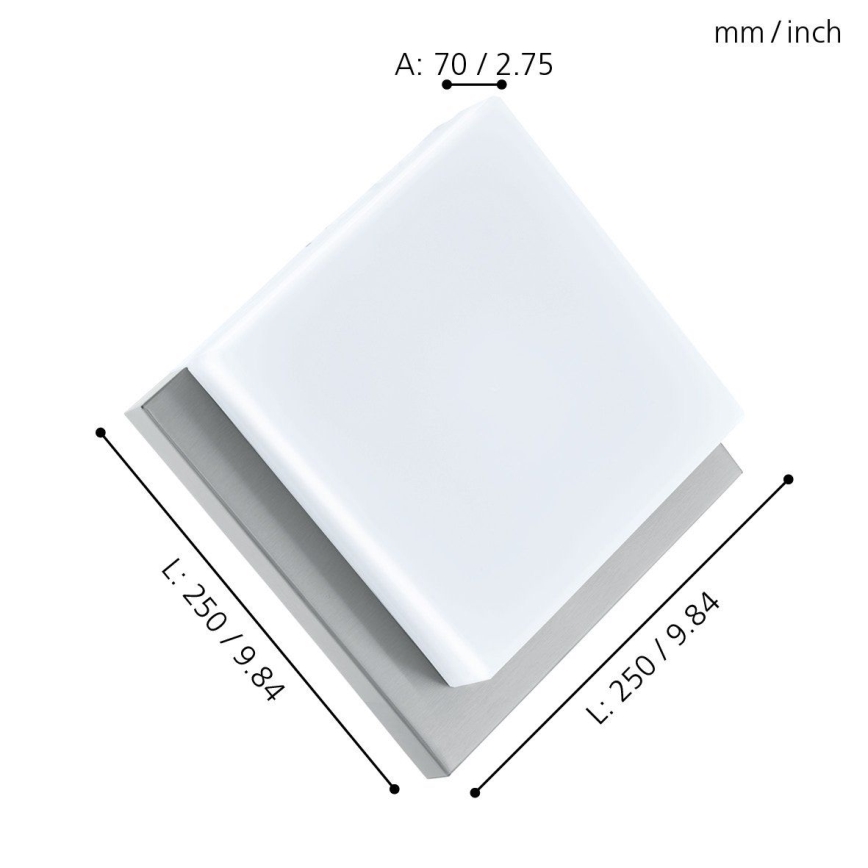 Aplică de exterior Eglo 1xLED/8,2W/230V IP44