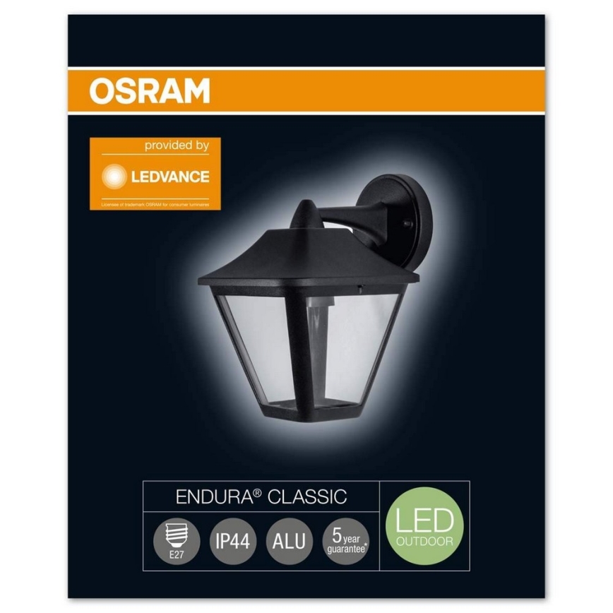 Osram - LED Aplică perete exterior ENDURA 1xE27/9W/230V IP44