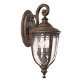 Aplică de exterior Feiss ENGLISH BRIDLE 3xE14/60W/230V IP44