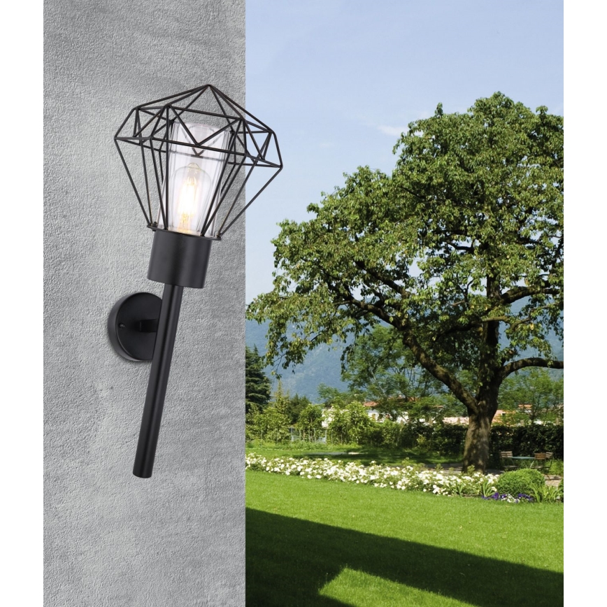 Globo - Aplică de exterior 1xE27/15W/230V IP44