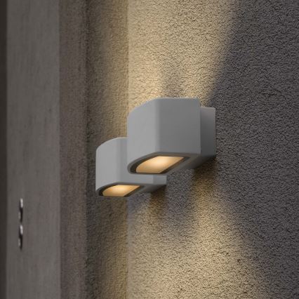 Aplică de exterior Ideal Lux ANDROMEDA 1xE27/60W/230V IP55 alb