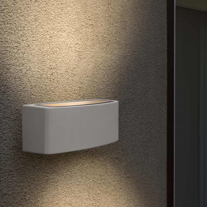 Aplică de exterior Ideal Lux ANDROMEDA 1xE27/60W/230V IP55 alb