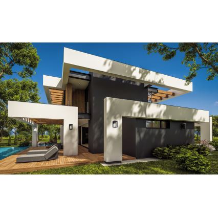 Aplică de exterior VIMO 1xE27/15W/230V IP44 negru