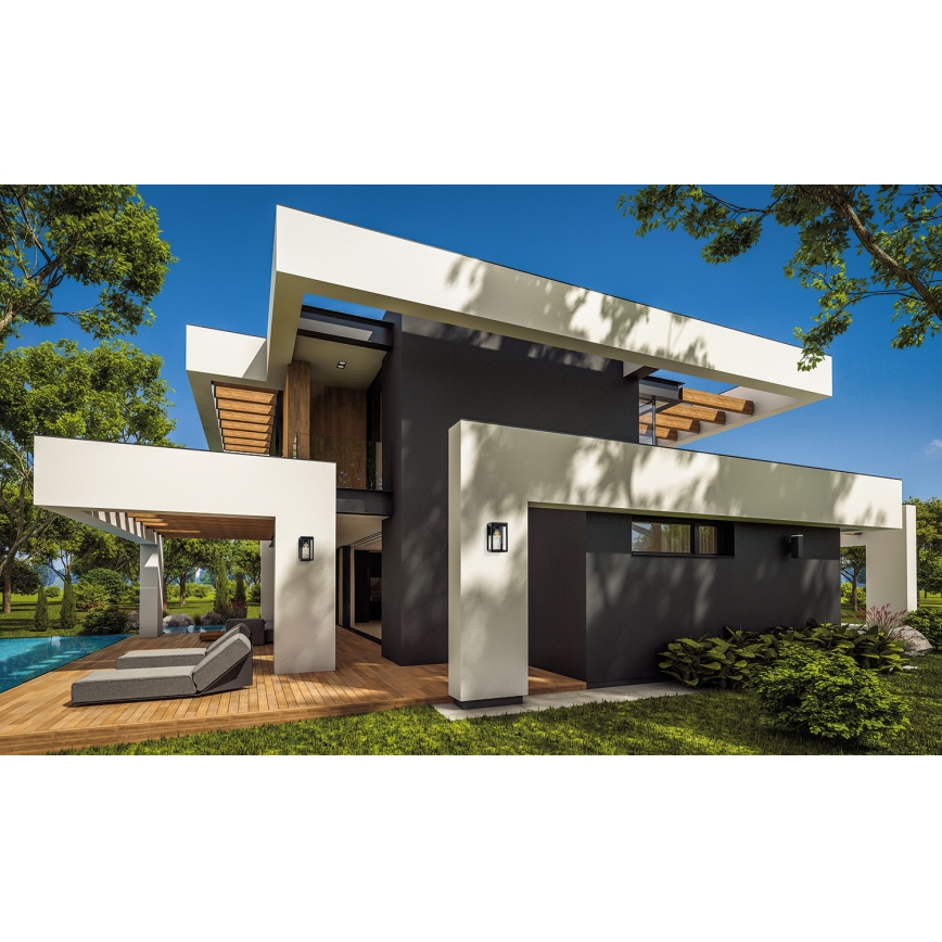 Aplică de exterior VIMO 1xE27/15W/230V IP44 negru