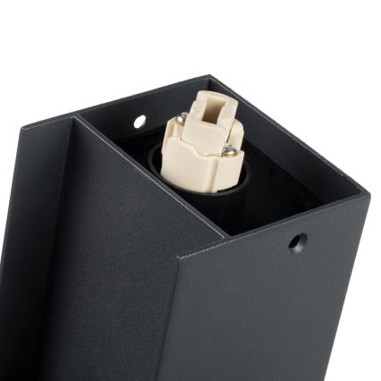 Aplică de exterior DASTEN 1xG9/11W/230V IP44 negru