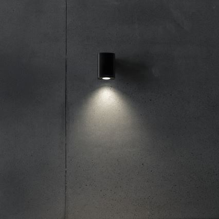 Aplică de exterior ZEVI 1xGU10/10W/230V IP54 negru