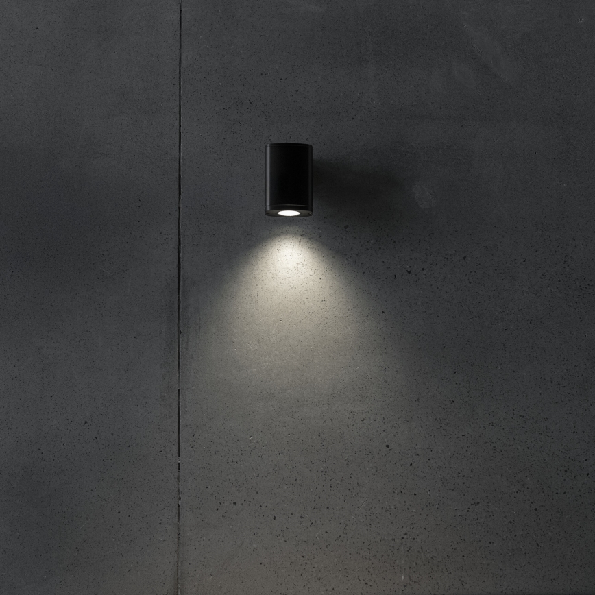 Aplică de exterior ZEVI 1xGU10/10W/230V IP54 negru