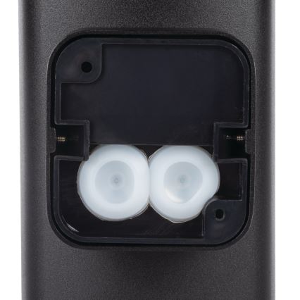 Aplică de exterior ZEVI 2xGU10/10W/230V IP54 negru