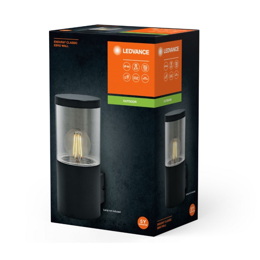 Aplică de exterior Ledvance EBRO 1xE27/20W/230V IP44