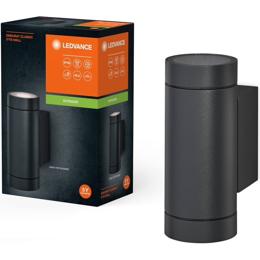 Aplică de exterior Ledvance ITYS 2xGU10/35W/230V IP65