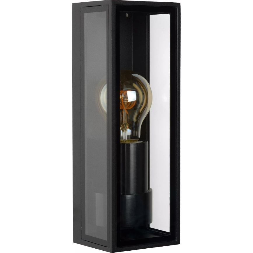 Aplică de exterior Lucide 15802/01/30 DUKAN 1xE27/15W/230V IP65 negru