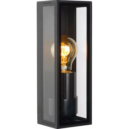 Aplică de exterior Lucide 15802/01/30 DUKAN 1xE27/15W/230V IP65 negru