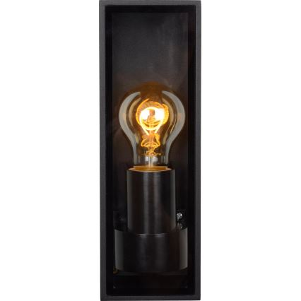 Aplică de exterior Lucide 15802/01/30 DUKAN 1xE27/15W/230V IP65 negru