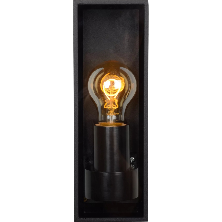 Aplică de exterior Lucide 15802/01/30 DUKAN 1xE27/15W/230V IP65 negru