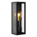Aplică de exterior Lucide 15802/01/30 DUKAN 1xE27/15W/230V IP65 negru