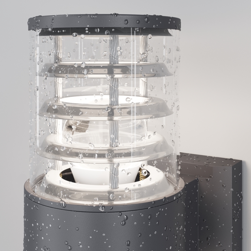 Aplică de exterior Maytoni O576WL-02GR BRONX 2xE27/60W/230V IP54 antracit