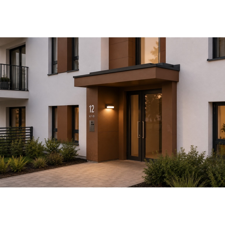 Aplică de exterior NEELY 1xE27/60W/230V IP54, maro