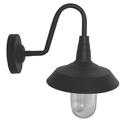 Aplică de exterior NILDA 1xE27/60W/230V IP44 negru